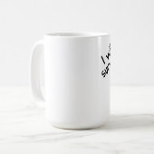 Ich überlebe Gesang-Hinterwelle - Tasse (Vorderseite Links)