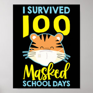 Ich überlebte 100 maskierte Schultage - 100 Tage S Poster