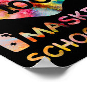 Ich überlebte 100 maskierte Schultage für Kinderle Poster (Ecke)