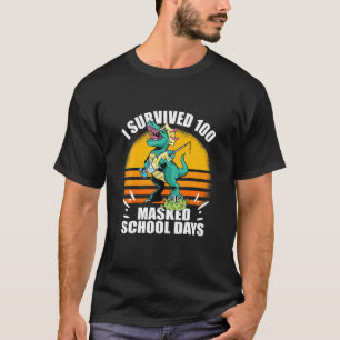Ich überlebte 100 maskierte Schultage, Kinder Virt T-Shirt