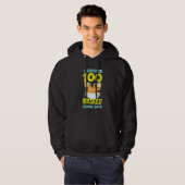 Ich überlebte 100 maskierte Schultage Student oder Hoodie (Vorne ganz)