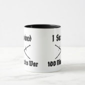 Ich überlebte 100 Minuten Kriegs-Tasse Tasse (Zentrum)