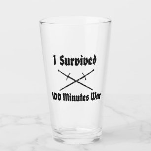 Ich überlebte 100 Minuten Kriegsmutscher Glas