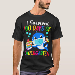 Ich überlebte 100 Tage Kindergarten 2021 Jungen St T-Shirt