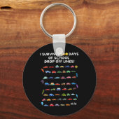 Ich überlebte 100 Tage Schulabbruch - 100 Schlüsselanhänger (Vorderseite)