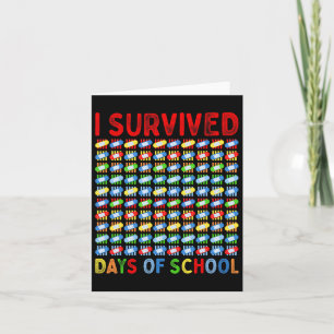 Ich überlebte 100 Tage Schullehrer Kinder Bynd Ai Karte