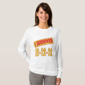 ICH ÜBERLEBTE 12-12-12 T-Shirt (Vorne ganz)