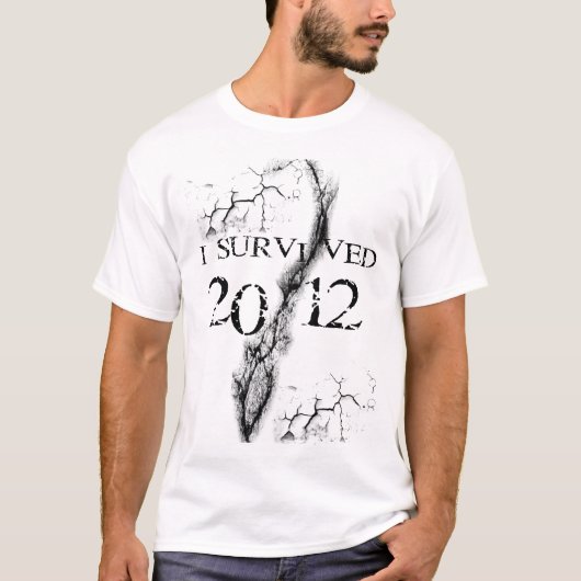 ich überlebte 2012 T-Shirt (Vorderseite)