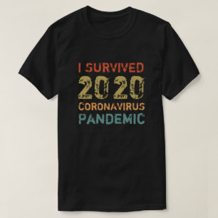 Ich überlebte 2020 die Coronavirus-Pandemie T-Shirt