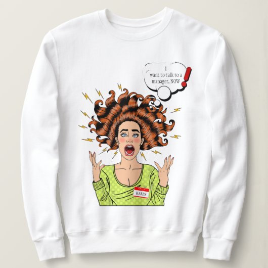 Ich überlebte 2020 - Karen Sweatshirt (Design vorne)