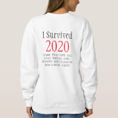Ich überlebte 2020 - Karen Sweatshirt (Rückseite)