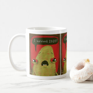 Ich überlebte 2020 Tasse mit Gregg von Laura Irrg