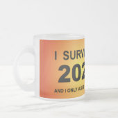 Ich überlebte 2025 mattglastasse (Links)