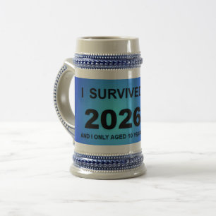 Ich überlebte 2026 bierglas