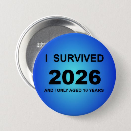 Ich überlebte 2026 button (Vorne & Hinten)