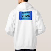 Ich überlebte 2026 hoodie (Rückseite)
