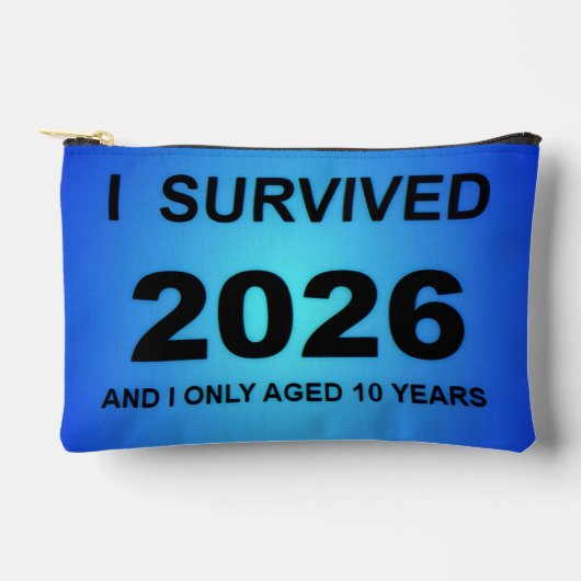 Ich überlebte 2026 zubehörtasche (Vorderseite)