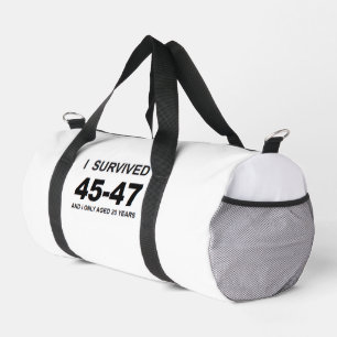 Ich überlebte 45-47 duffle bag