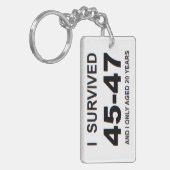 Ich überlebte 45-47 schlüsselanhänger (Vorderseite links)