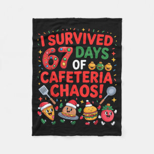 Ich überlebte 67 Tage des Cafeteria-Chaos im Lunch Fleecedecke