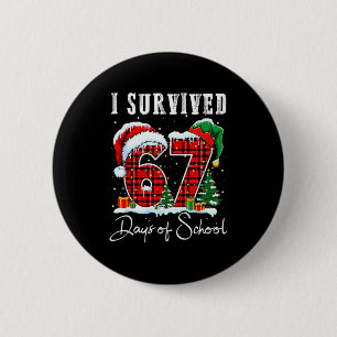Ich überlebte 67 Tage Schokoladen-Weihnachts-Lutsc Button