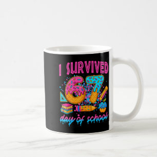 Ich überlebte 67 Tage Schule Eiscreme-Tropf Sechs Kaffeetasse