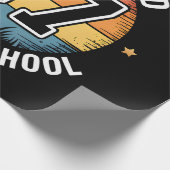 Ich überlebte 67 Tage Schule Geschenkpapier (Ecke)