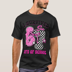 Ich überlebte 67 Tage Schule Lustiges Meme Lehrer T-Shirt