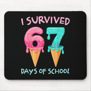 Ich überlebte 67 Tage Schule Süße Mathelehrerin Lu Mousepad