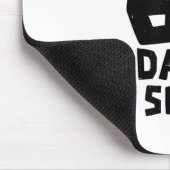 Ich überlebte 67 Tage Schule - Zitat Studentenlebe Mousepad (Ecke)