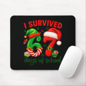 Ich überlebte 67 Tage Schulkristall-Weihnachts-Can Mousepad (Mit Mouse)