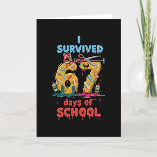 Ich überlebte 67 Tage von Schul-Lehrern Schülern M Karte