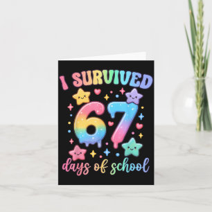 Ich überlebte 67 Tage von Schullehren Studenten Se Karte