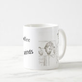 Ich überlebte auf Kaffee- und Trauma-Bonds Kaffee- Kaffeetasse (VorderseiteRechts)