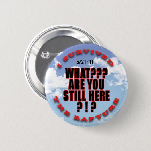 "Ich überlebte… Begeisterung" #7 Button (Vorne & Hinten)