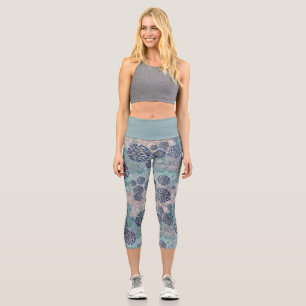 Ich überlebte das Blaue Virus Capri Leggings