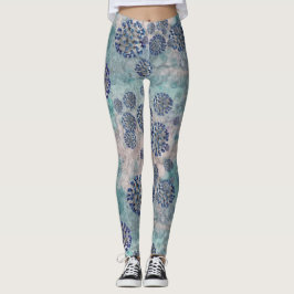 Ich überlebte das Blaue Virus Leggings