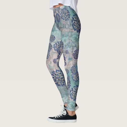 Ich überlebte das Blaue Virus Leggings (Links)