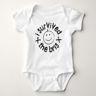 Ich überlebte das Bris Baby Strampler