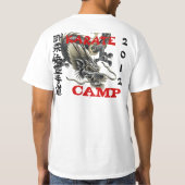 Ich überlebte das Karate-Lager T-Shirt (Rückseite)