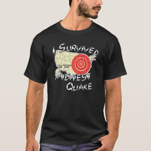 Ich überlebte das Mittelwesten-Beben-Shirt T-Shirt