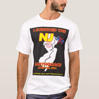 Ich überlebte das NJ-Erdbeben T-Shirt