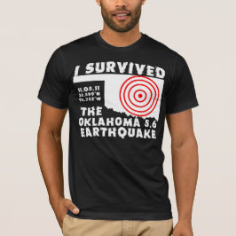 Ich überlebte das Oklahoma-Erdbeben T-Shirt