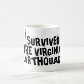 ICH ÜBERLEBTE DAS VIRGINIA-ERDBEBEN KAFFEETASSE (Mittel)