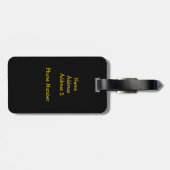 ICH ÜBERLEBTE DEBATTEAM GEPÄCKANHÄNGER (Rückseite horizontal)