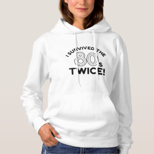 Ich überlebte den 80er zweimal hoodie