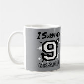 Ich überlebte den 9. kaffeetasse (Links)