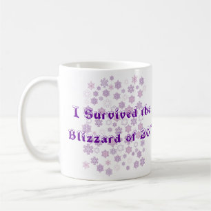 Ich überlebte den Blizzard von 2011 Kaffeetasse