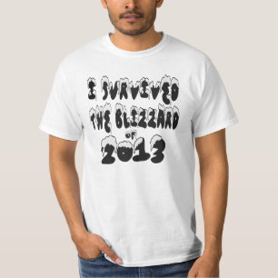 Ich überlebte den Blizzard von T - Shirt 2013