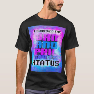 Ich überlebte den Dan und Phil Games Hiatus T-Shirt